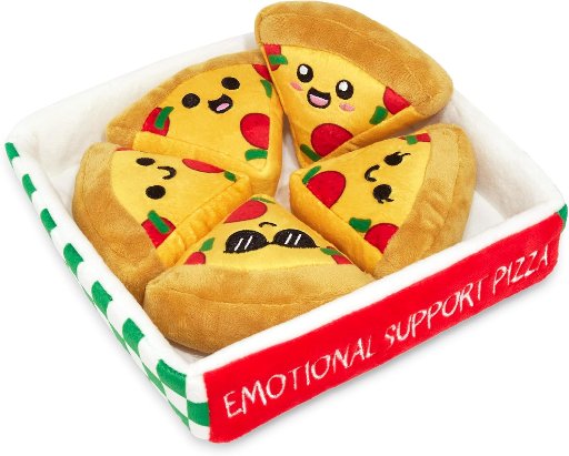 WHAT DO YOU MEME? Emotional Support Plush Pizza