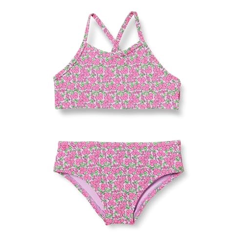 Amazon Essentials Girls and Toddlers' Cross-Back Bikini Set with Quick-Dry Fabric Deal