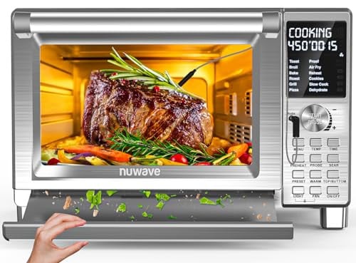 Nuwave Bravo XL Pro Air Fryer Toaster Oven 30QT Stainless Steel Deal