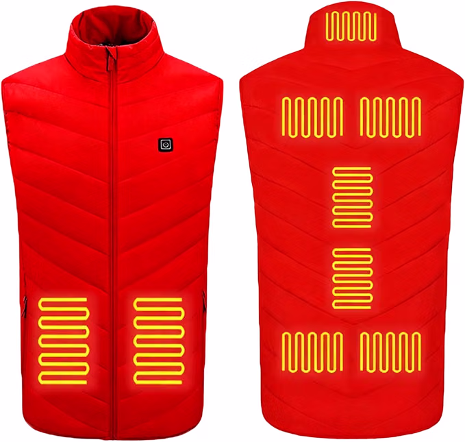 USB Heated Sleeveless Rechargeable Vests Deal
