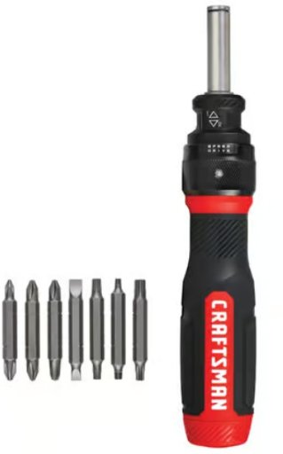 Craftsman SpeedDrive Ratcheting Multi-Bit Screwdriver Set 15-Piece Deal