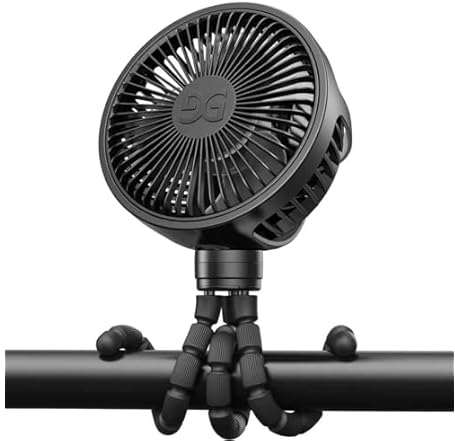 GUSGU Clip on Stroller Fan for Baby Deal