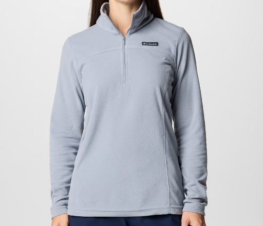 Columbia Women's Lake Aloha Half-Zip Fleece Pullover (Tradewinds Grey)