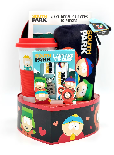 South Park Heart Box Valentines Gift Set