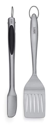 Weber Stainless Steel Style Barbecue Tool Set 2-Piece