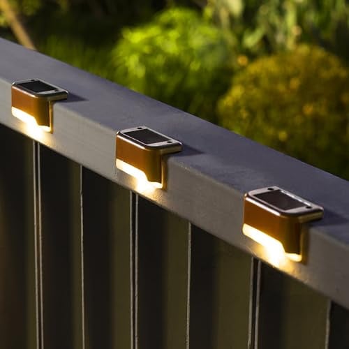 SOLPEX Waterproof LED Solar Deck Lights Outdoor 16-Pack