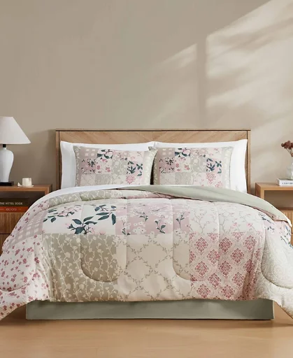 Macy's Arielle Patchwork 8-Piece Comforter Set Deal