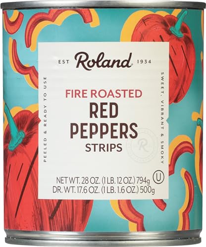Roland Foods Fire-Roasted Red Pepper Strips 28-Oz