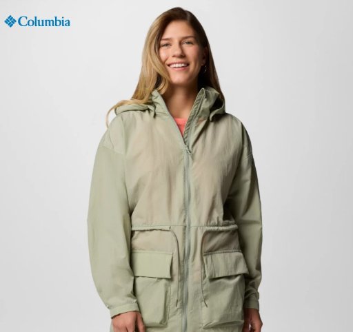 Columbia Women's Paracutie Mid Cargo Windbreaker (3 Colors)