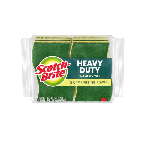 Scotch-Brite Heavy Duty Scrub Sponges (6-Pack)