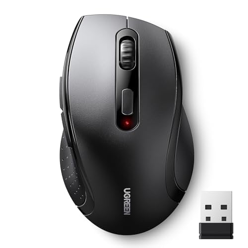 UGREEN 2.4GHz Wireless Ergonomic Mouse 1600 DPI Deal