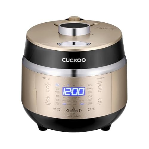 CUCKOO High Pressure Rice Cooker 3-Cup Uncooked / 6-Cup Cooked Induction Heating Deal
