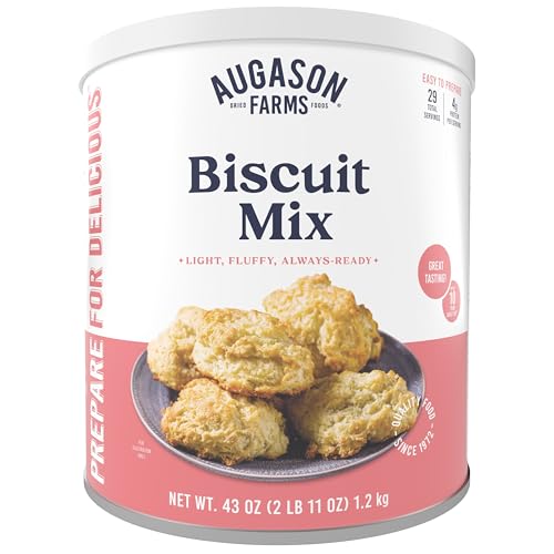 Augason Farms Buttermilk Biscuit Mix No. 10 Can (29 Servings)