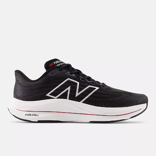 New Balance Men's FuelCell Walker Elite Shoes (Black/Team Red/Silver)