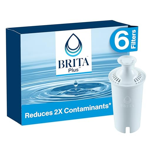Brita Plus Water Filter Refills 6-Count