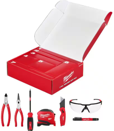 Milwaukee 2026 Limited Edition 7-Piece Hand Tool Holiday Gift Set Deal