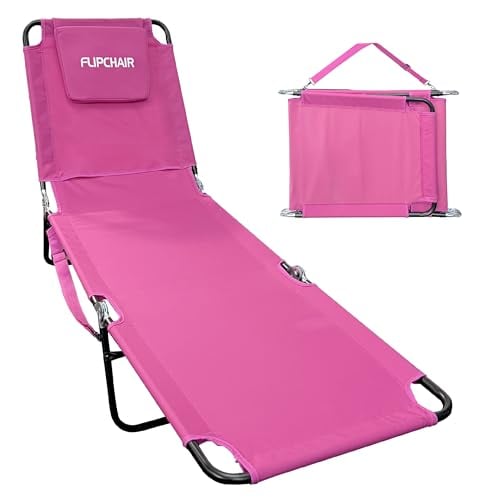 EASYGO Products Reclining Chaise Lounge Chair with Headrest Pillow Deal