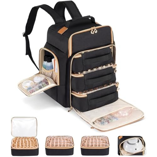 Hautton Nail Polish Organizer Holds 126 Bottles Deal