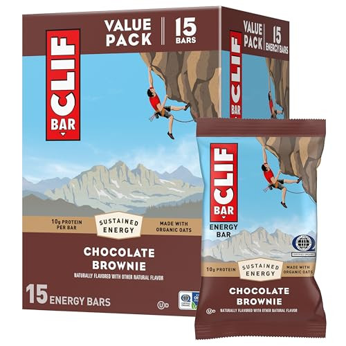 10-Pack 2.4-Oz CLIF Energy Bars (Cool Mint Chocolate w/ Caffeine)