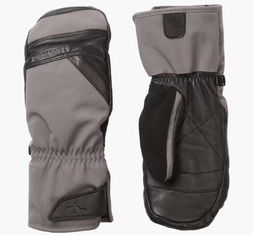 Sealskinz Swaffham Waterproof Insulated Mittens (Grey/Black)