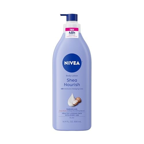 NIVEA Shea Nourish Body Lotion 16.9-oz Pump