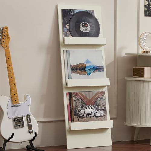 3 Tier 47.5'' Wall-Leaning Vinyl Record Holder Display Shelf Deal