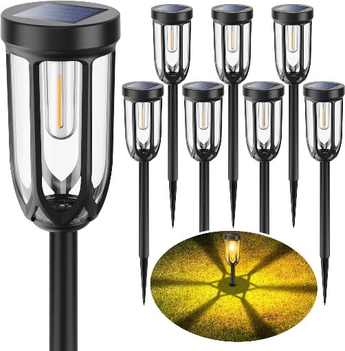 Solar Path Lights 8-Pack Deal
