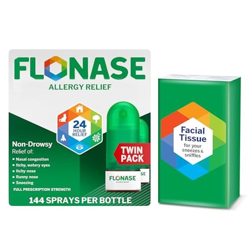 Flonase Allergy Relief Nasal Spray 144 Sprays (Pack of 2) Deal