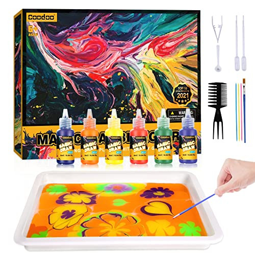 Coodoo Water Marbling Paint Set
