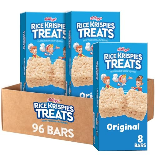 Rice Krispies Treats Crispy Marshmallow Squares, Original (96 Count)