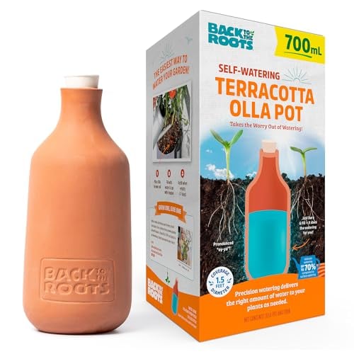 Back to the Roots Self-Watering Terracotta Olla Pot 700mL Deal