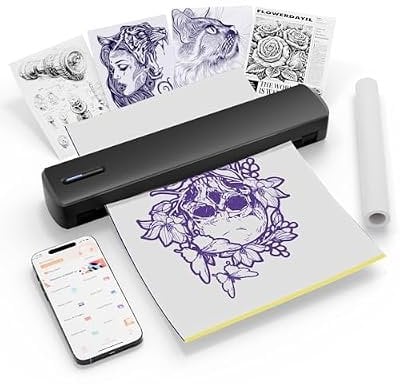 Tattoo Stencil Printer (Bluetooth Wireless Thermal Transfer Machine) Deal