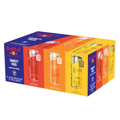 Red Bull Energy Drink Variety Pack 24-Pack 8.4-Oz Deal