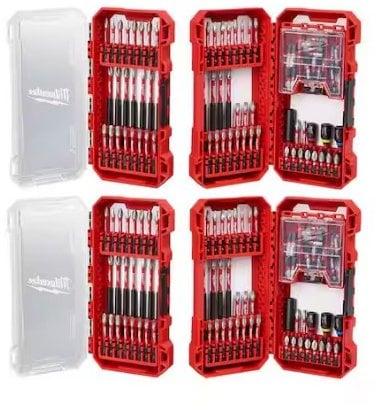 Milwaukee SHOCKWAVE Impact-Duty Alloy Steel Screw Driver Bit Set (200-Piece) Deal