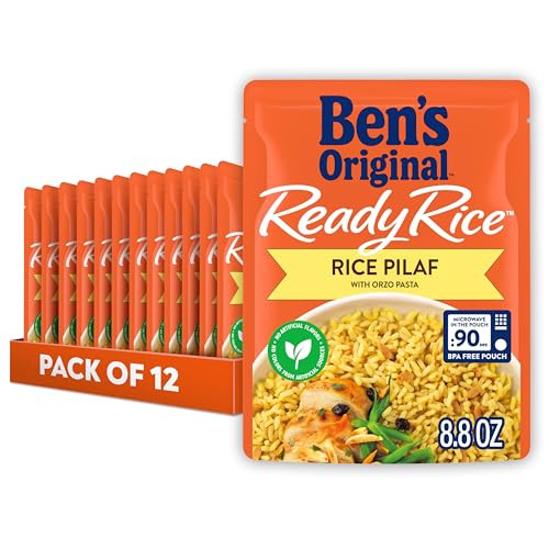 BEN'S ORIGINAL Ready Rice Rice Pilaf 12-Pack