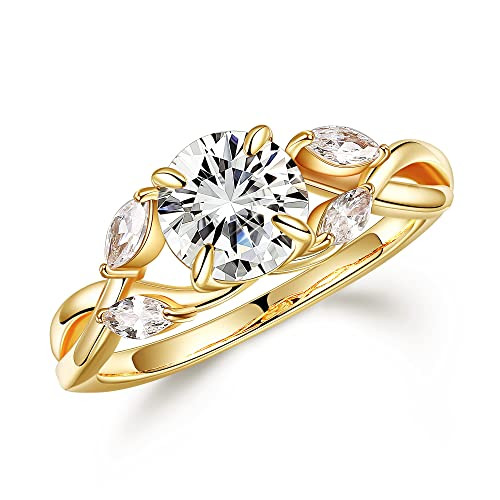 Willow Moissanite Engagement Rings