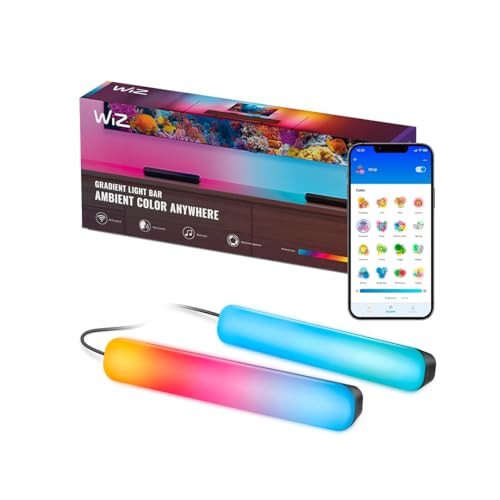 WiZ Gradient RGBIC Smart Light Bars 2-Pack