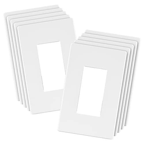 LIDER Screwless Wall Plates - 10 pack Deal