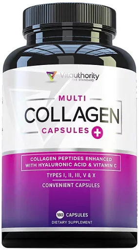 Vitauthority Multi Collagen Capsules 180 Count