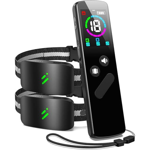 PFIXV Dog Training Collar 2 Dogs 2680FT Beep and Vibration