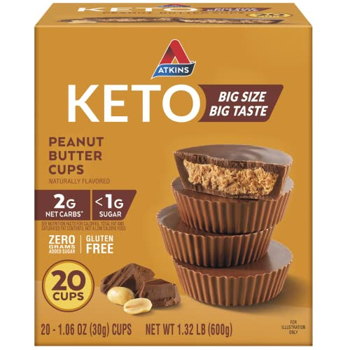 Atkins Keto Peanut Butter Cups 20-Pack