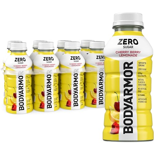 BODYARMOR Zero Sugar Cherry Berry Lemonade Electrolyte Sports Drink 8-Pack 12-Oz Deal