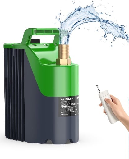 TaskStar Cordless Submersible Water Pump