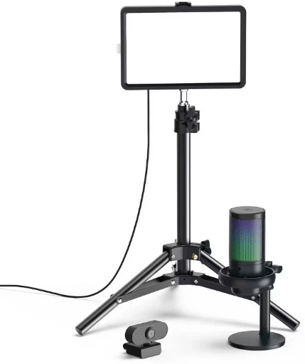 North Complete Creator Streaming Bundle w/ Webcam, Microphone, LED Light & Tripod