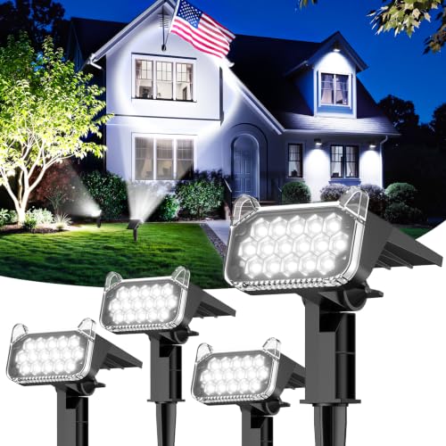 TuyLuxe Solar Spot Lights 4-Pack Deal