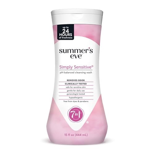 Summer's Eve Simply Sensitive All-Over Daily Feminine Body Wash 15-Ounce Deal