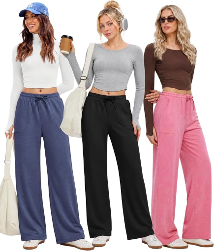 Alaroo Women’s Wide Leg Sweatpants