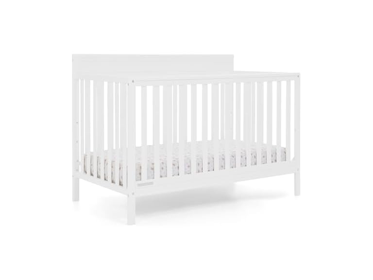 Delta Children Isabelle 6-in-1 Convertible Crib (Bianca White) Deal