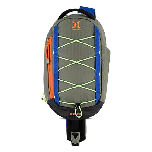 Hurley Men's Crossbody Terrain Sling Bag (Army)