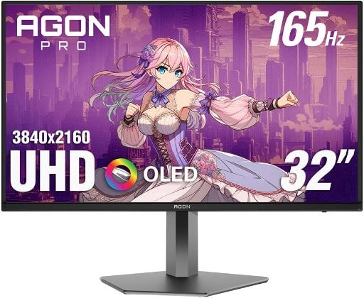 AOC AG326UD 32" 4K UHD 165Hz OLED Gaming Monitor Deal
